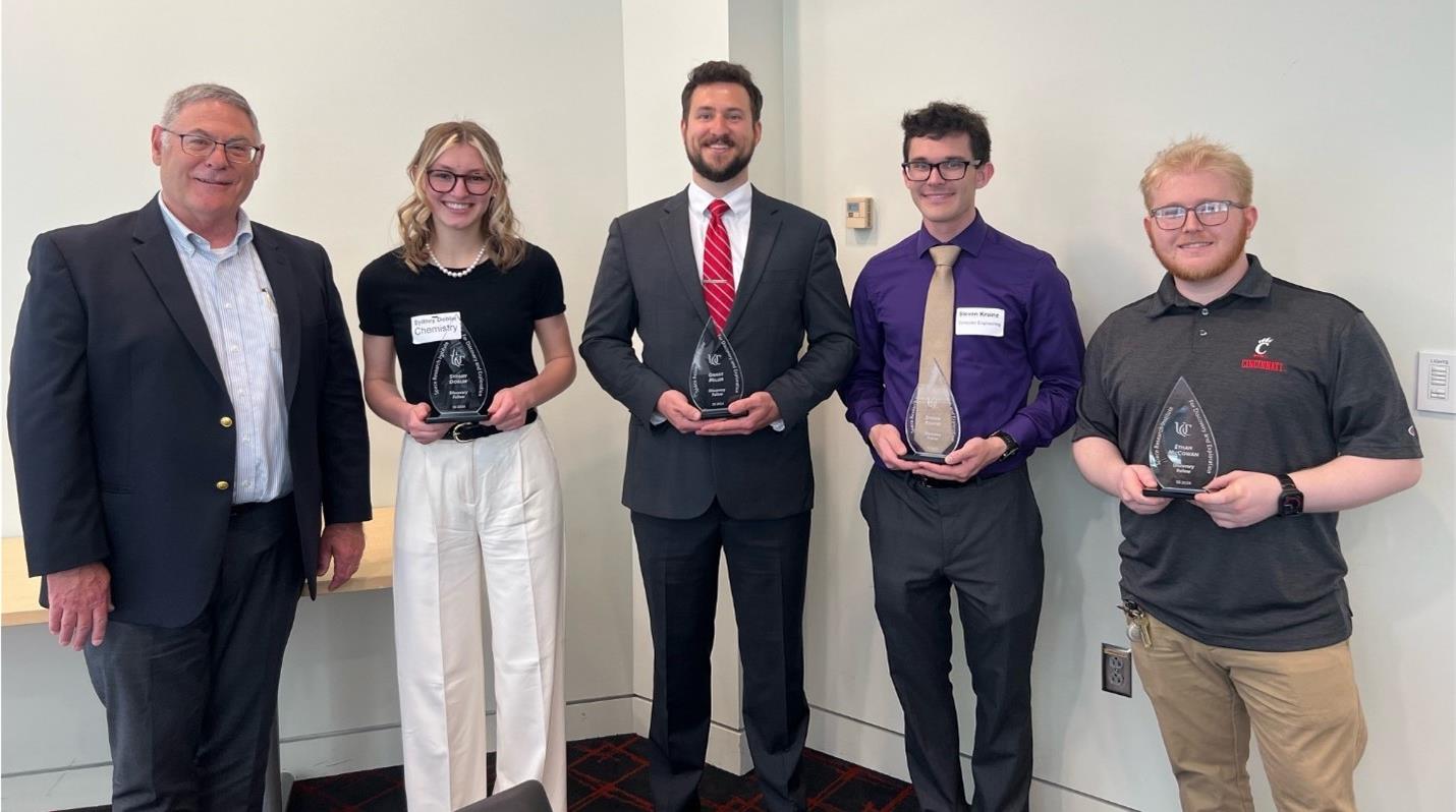 Image of SRIDE Fellows participate in UC’s Undergraduate Scholarly Showcase